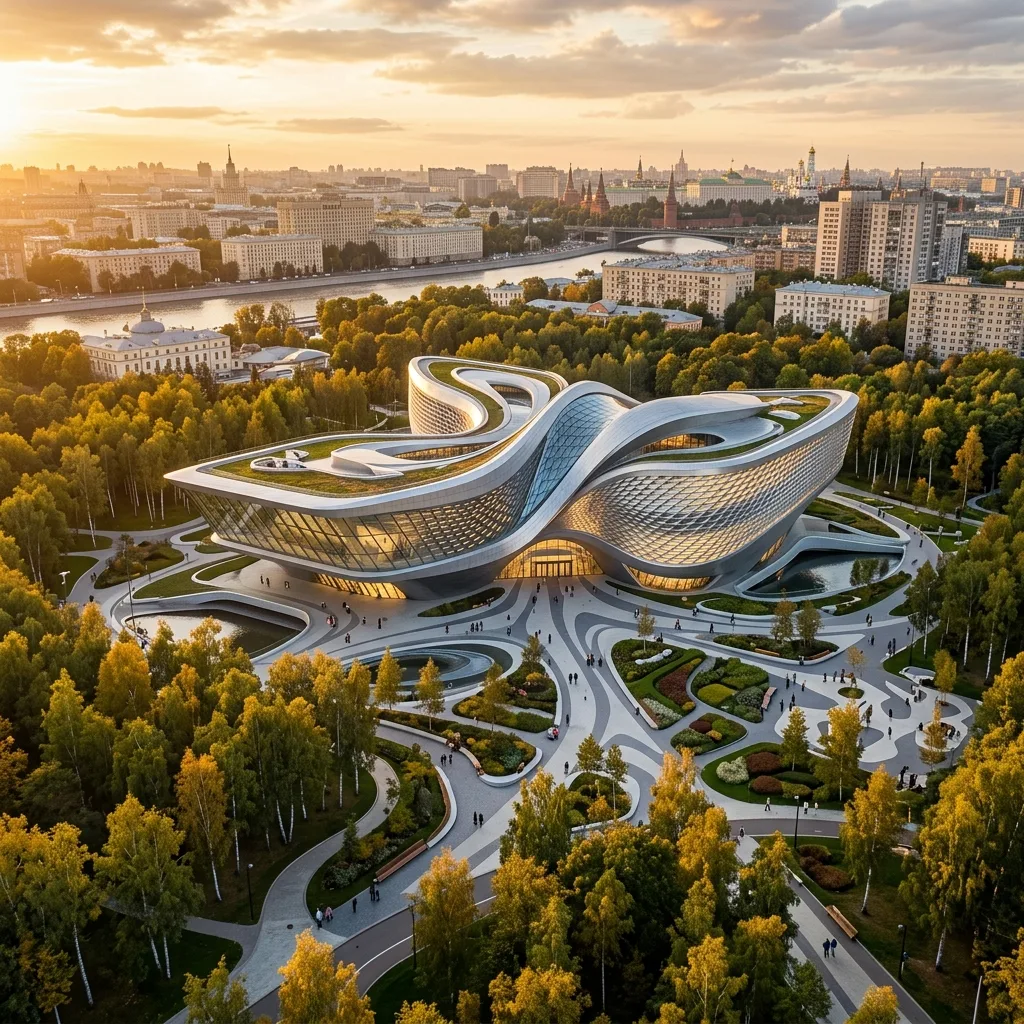 Быстрый 3D-эскиз здания