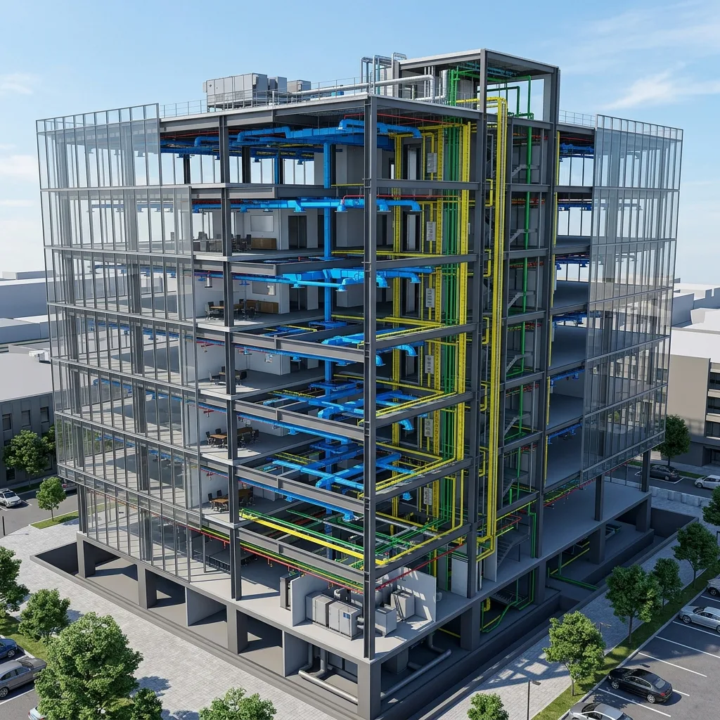 BIM-модель здания — поэтажная навигация
